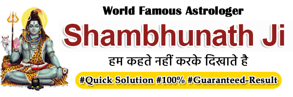 Astrologer Shambhunath Ji +91-9915026051